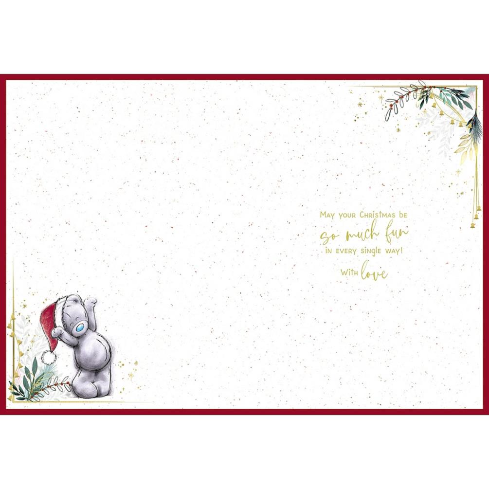 Jingle All The Way Me to You Bear Christmas Card Extra Image 1